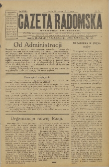Gazeta Radomska, 1917, R. 32, nr 71
