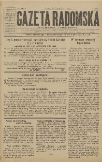 Gazeta Radomska, 1917, R. 32, nr 160