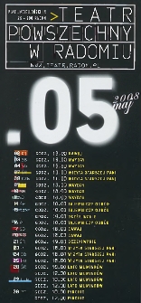 Teatr w Radomiu : repertuar maj - czerwiec 2008