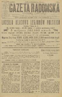 Gazeta Radomska, 1917, R. 32, nr 232