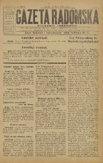 Gazeta Radomska, 1917, R. 32, nr 109
