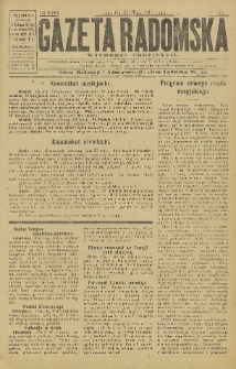 Gazeta Radomska, 1917, R. 32, nr 115