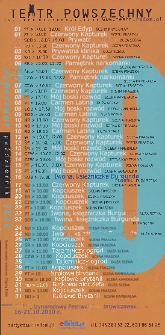 Teatr w Radomiu : repertuar październik - listopad 2010