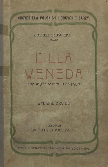 Lilla Weneda : tragedja w pięciu aktach