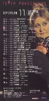 Teatr w Radomiu : repertuar listopad - grudzień 2014