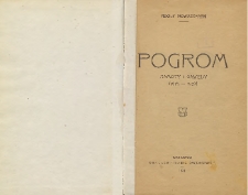 Pogrom : ramoty i gawędy (1915 - 1919)