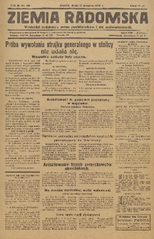Ziemia Radomska, 1930, R. 3, nr 116