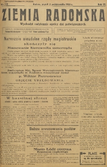 Ziemia Radomska, 1930, R. 3, nr 130