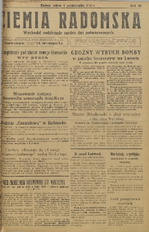 Ziemia Radomska, 1930, R. 3, nr 131