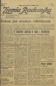 Ziemia Radomska, 1935, R. 8, nr 5