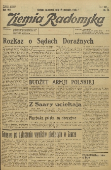 Ziemia Radomska, 1935, R. 8, nr 14