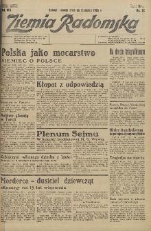 Ziemia Radomska, 1935, R. 8, nr 22