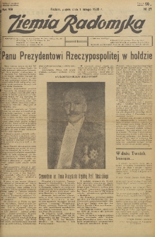 Ziemia Radomska, 1935, R. 8, nr 27