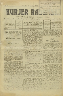 Kurjer Radomski, 1906, R. 1, nr 5