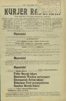 Kurjer Radomski, 1906, R. 1, dod. z dn. 20-04-1906