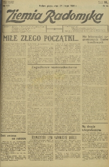 Ziemia Radomska, 1935, R. 8, nr 44