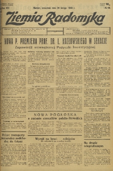 Ziemia Radomska, 1935, R. 8, nr 49