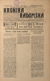 Kronika Radomska, 1918, R. 1, nr 9