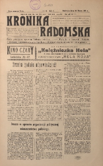 Kronika Radomska, 1918, R. 1, nr 11