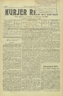 Kurjer Radomski, 1906, R. 1, nr 39