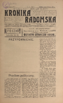 Kronika Radomska, 1918, R. 1, nr 13