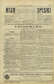 Kurjer Radomski, 1906, R. 1, dod. z dn.18-05-1906