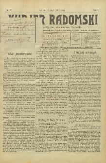 Kurjer Radomski, 1906, R. 1, nr 17