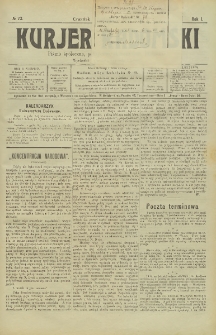 Kurjer Radomski, 1906, R. 1, nr 73