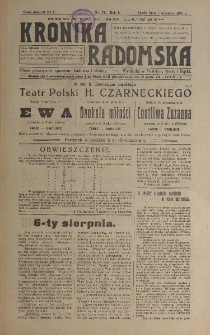 Kronika Radomska, 1918, R. 1, nr 57