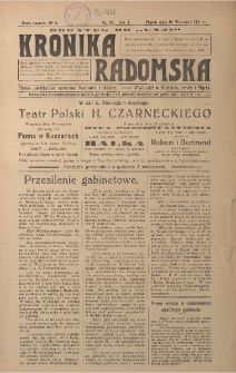 Kronika Radomska, 1918, R. 1, nr 73