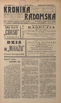 Kronika Radomska, 1918, R. 1, nr 106