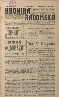 Kronika Radomska, 1918, R. 1, nr 107