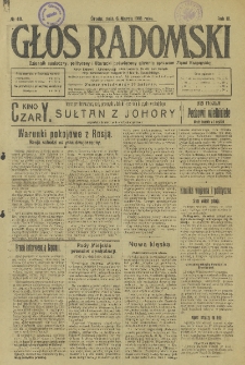 Głos Radomski, 1918, R. 3, nr 40