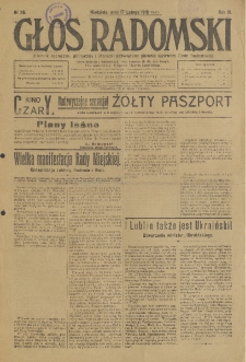 Głos Radomski, 1918, R. 3, nr 26