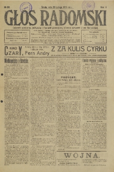 Głos Radomski, 1918, R. 3, nr 28