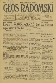 Głos Radomski, 1918, R. 3, nr 113