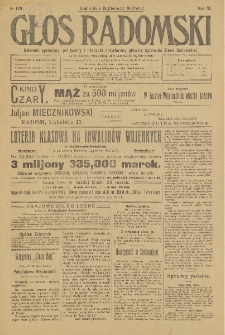 Głos Radomski, 1918, R. 3, nr 120