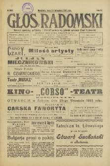 Głos Radomski, 1918, R. 3, nr 203