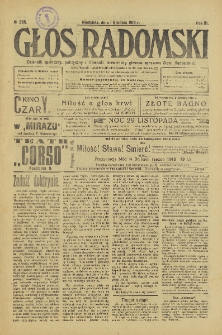 Głos Radomski, 1918, R. 3, nr 255