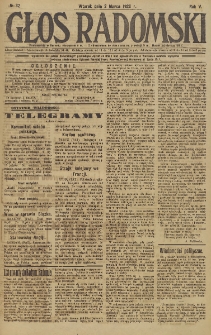 Głos Radomski, 1920, R. 5, nr 32