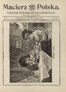 Macierz Polska : Tygodnik powieściowo-illustrowany dla dzieci i młodzieży,1907, R. 8, nr 2