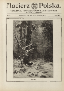 Macierz Polska : Tygodnik powieściowo-illustrowany dla dzieci i młodzieży,1907, R. 8, nr 3