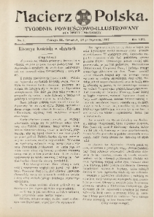 Macierz Polska : Tygodnik powieściowo-illustrowany dla dzieci i młodzieży,1907, R. 8, nr 4