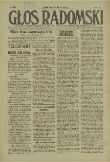 Głos Radomski, 1919, R. 4, nr 160