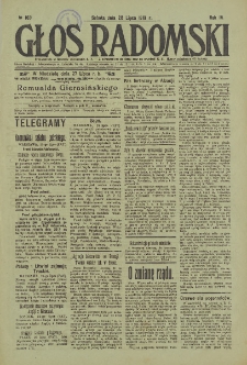 Głos Radomski, 1919, R. 4, nr 163
