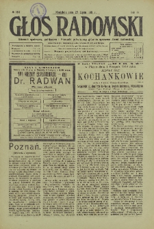 Głos Radomski, 1919, R. 4, nr 164
