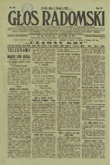 Głos Radomski, 1919, R. 4, nr 169