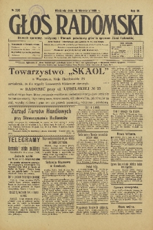 Głos Radomski, 1919, R. 4, nr 203