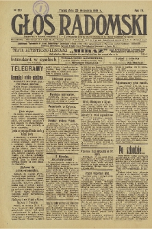 Głos Radomski, 1919, R. 4, nr 213