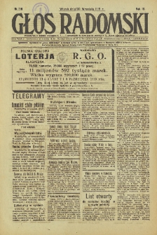 Głos Radomski, 1919, R. 4, nr 216